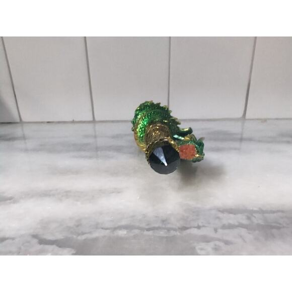 The Hamilton Collection Dragon Wand, Fortuna Captus, Wands of Wonder Figure - Picture 4 of 5